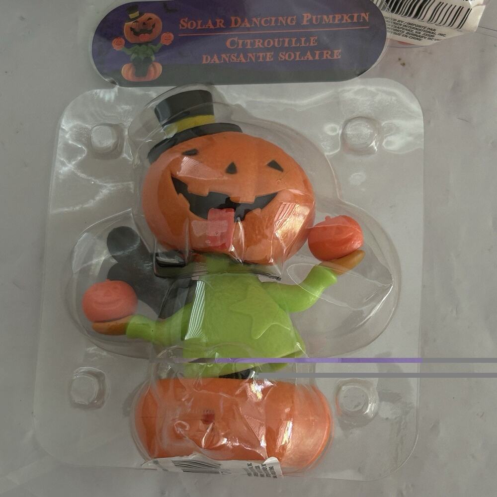Solar Powered Halloween Figures Lot Of 3 - Picture 5 of 8